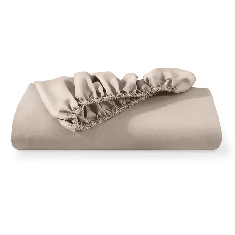 Bare Home Microfiber Fitted Sheet