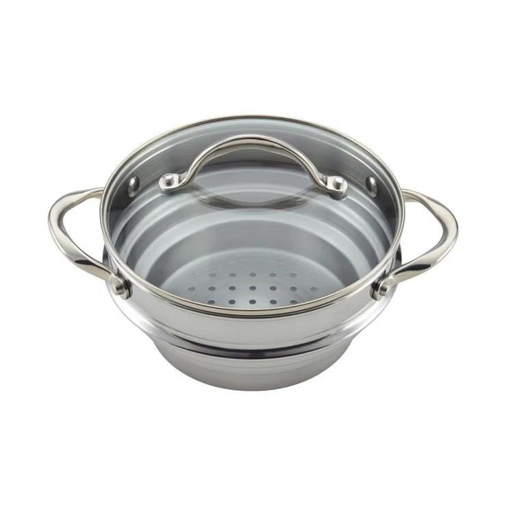 Anolon Anolon Classic Stainless Steel Universal Steamer Insert with Lid