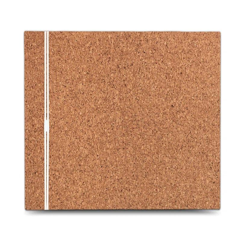 Iceberg iDesign Frameless Cork Bulletin Board with Band, Home or Work Office Accessories, 24” W x 38” L x 1.56” H