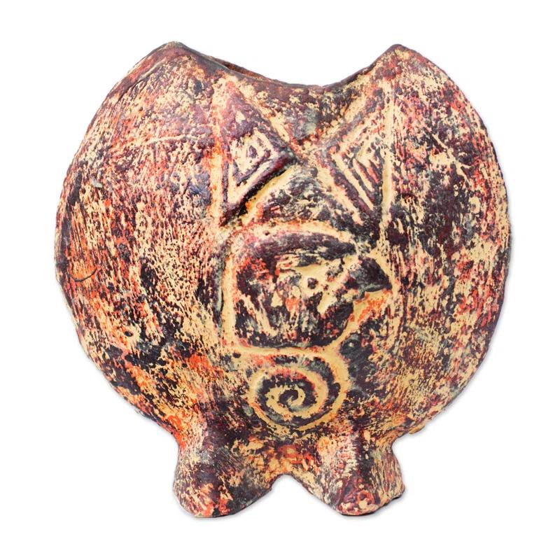 World Menagerie Tersk Handmade Ceramic / Porcelain Table Vase
