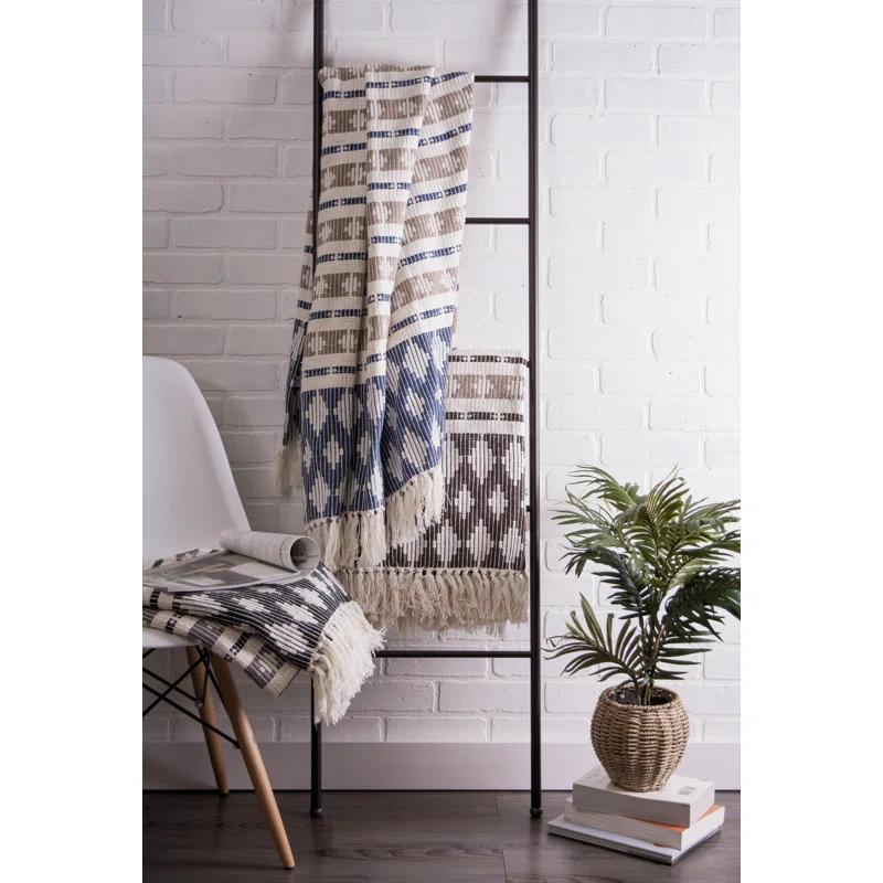 Design Imports Dll Hand Woven Throw Blanket