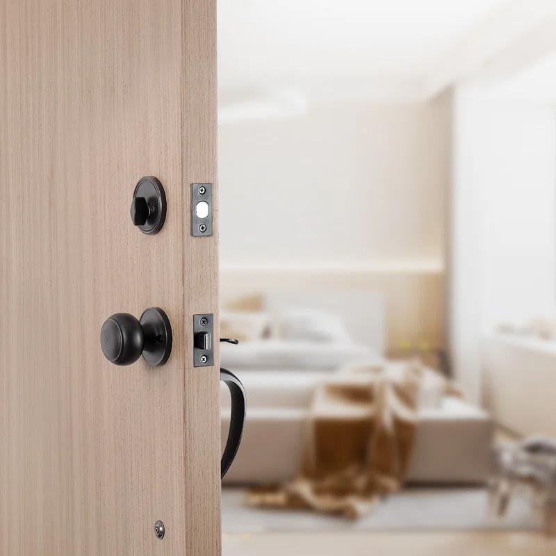 Front Door Handle and Deadbolt Set