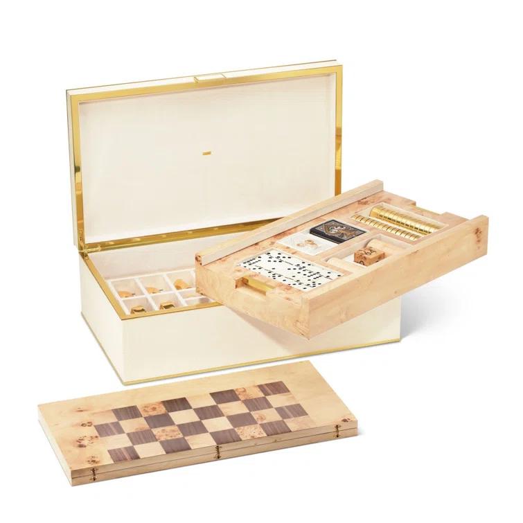 AERIN AERIN 21.5'' L Solid + Manufactured Wood Game Set