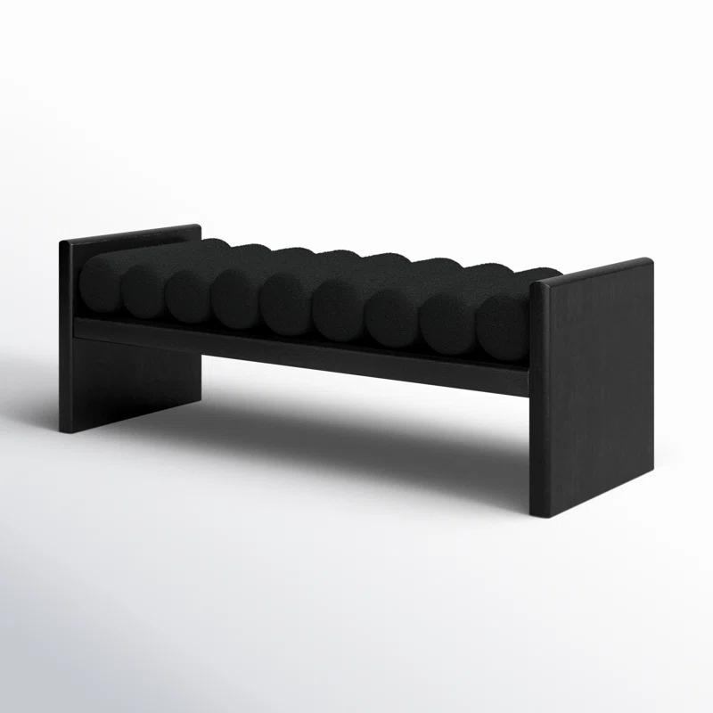 Reeves Boucle Wood Bench