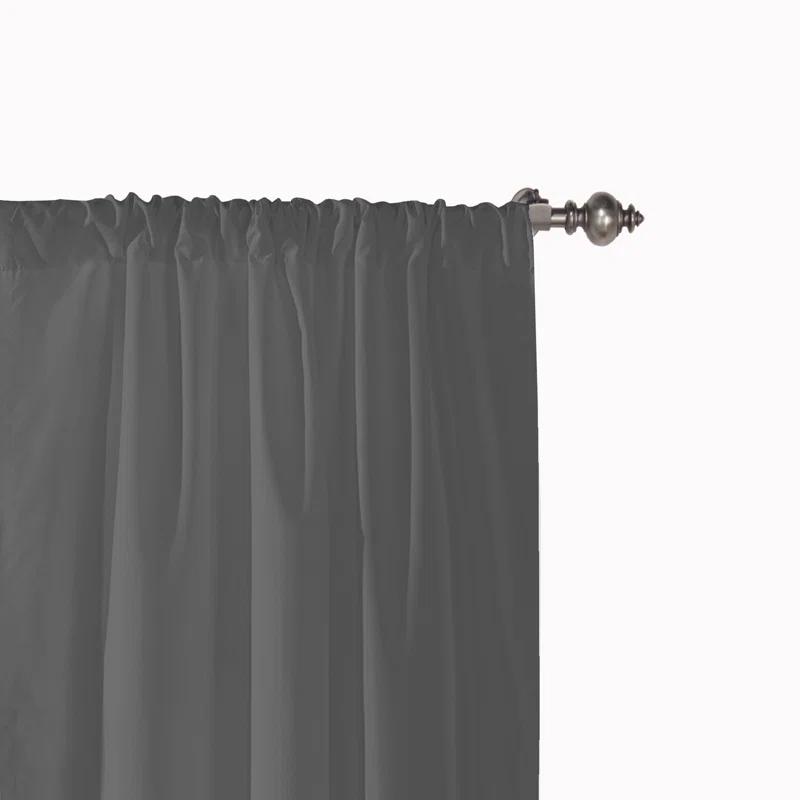 Eclipse Cadenza Microfiber Rod Pocket Panel Pair (2 Panels) (Set of 2)