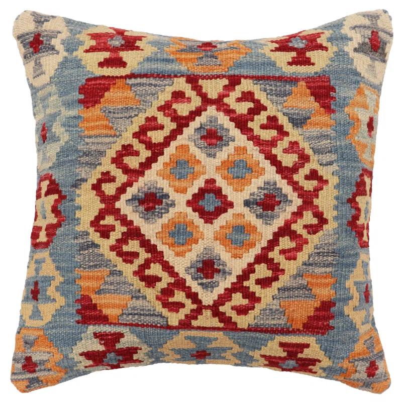 Arshs Fine Rugs Hickman Geometric Throw Pillow