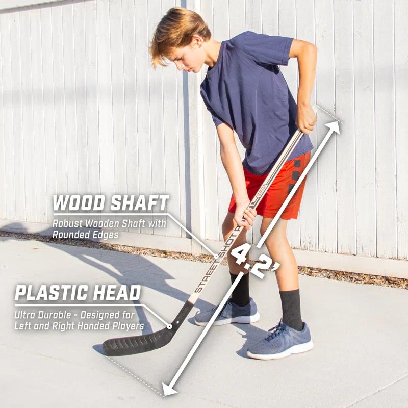 GoSports Hockey Street Sticks (Set of 2)