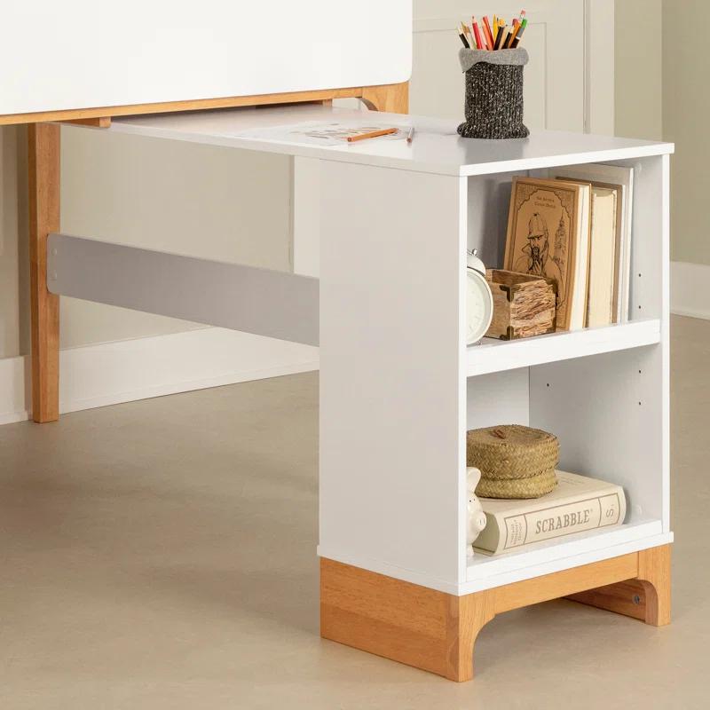 South Shore Bebble Twin Loft Bed with Built-in-Desk by South Shore