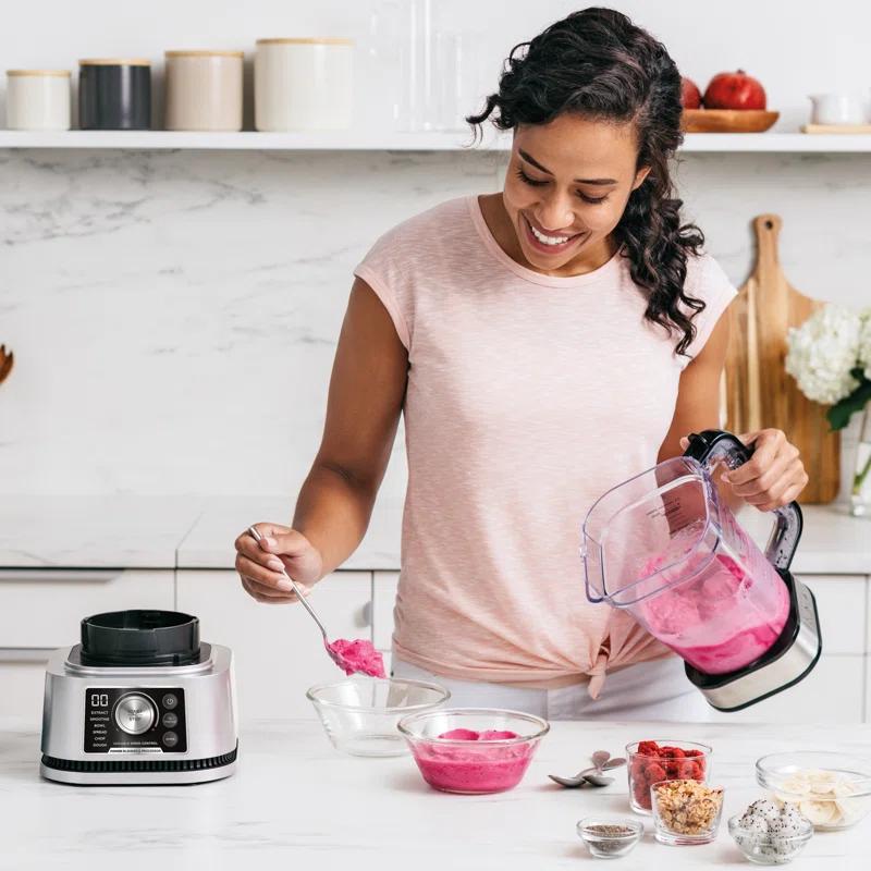 Ninja Ninja® Foodi® Power Blender & Processor System with Pitcher & To-Go Cups,1400 W, 6 Functions for Bowls, Spreads, & Dough