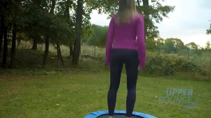 Upper Bounce Machrus Upper Bounce Mini Trampoline - Rebounder Exercise Fitness Trampoline