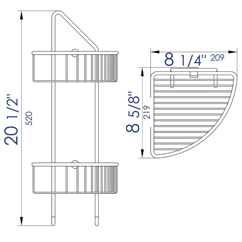 Drill / Screw Shower Caddy