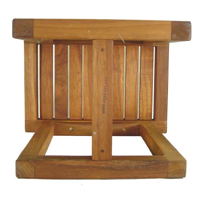Aqua Teak Spa 17.25'' W Teak Shower Bench