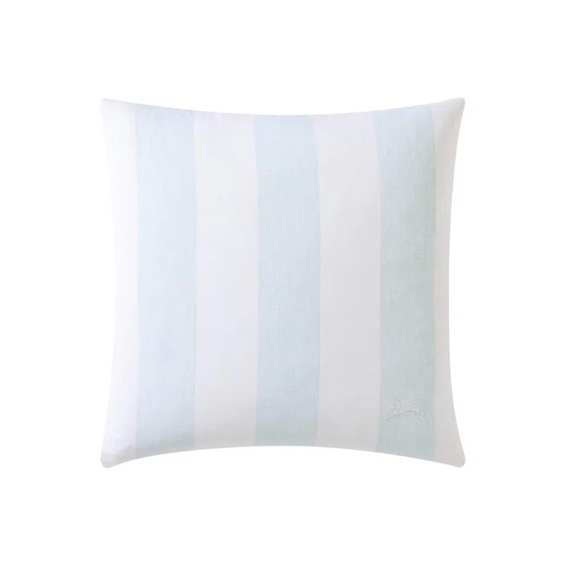 Tommy Bahama Home Awning Striped Cotton Throw Pillow