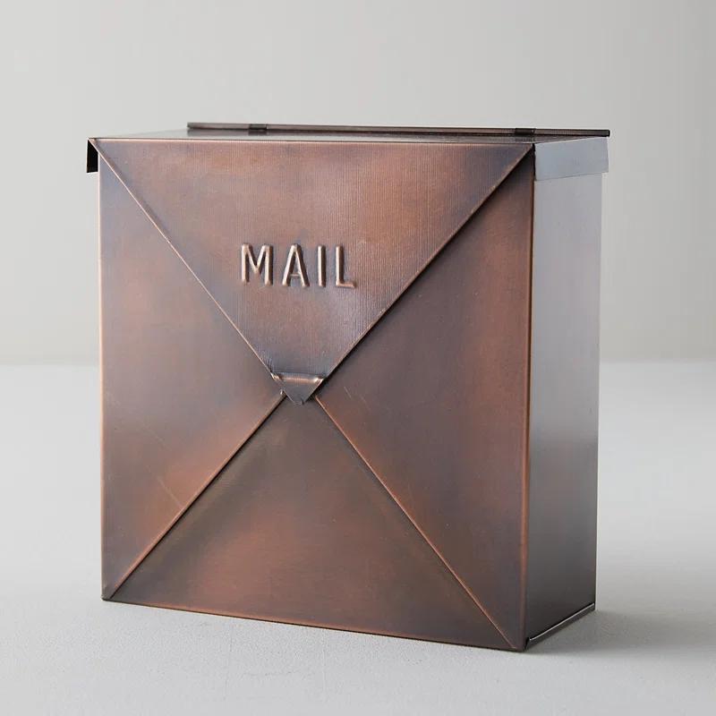 Rockford Aluminum Wall Mounted Mailbox