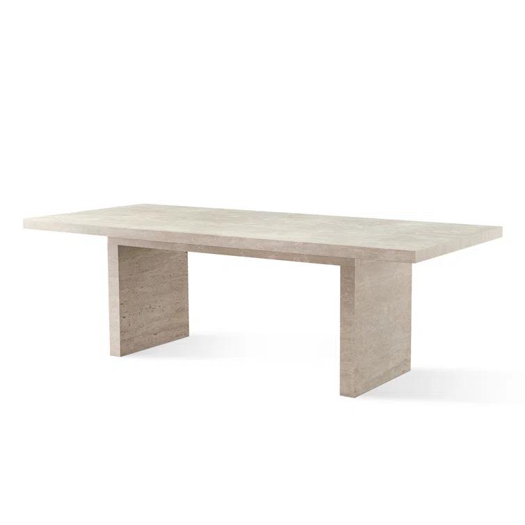 Phillips Collection Old Lumber Dining Table, Roman Stone