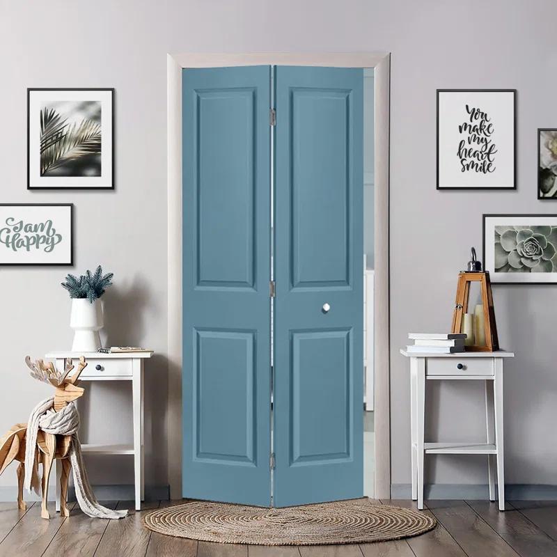 Calhome Paneled MDF Composite Bifold with Installation Hardware Kit