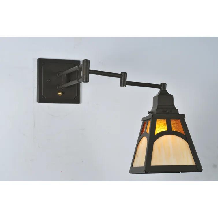 Mission Hill Steel Swing Arm Sconce