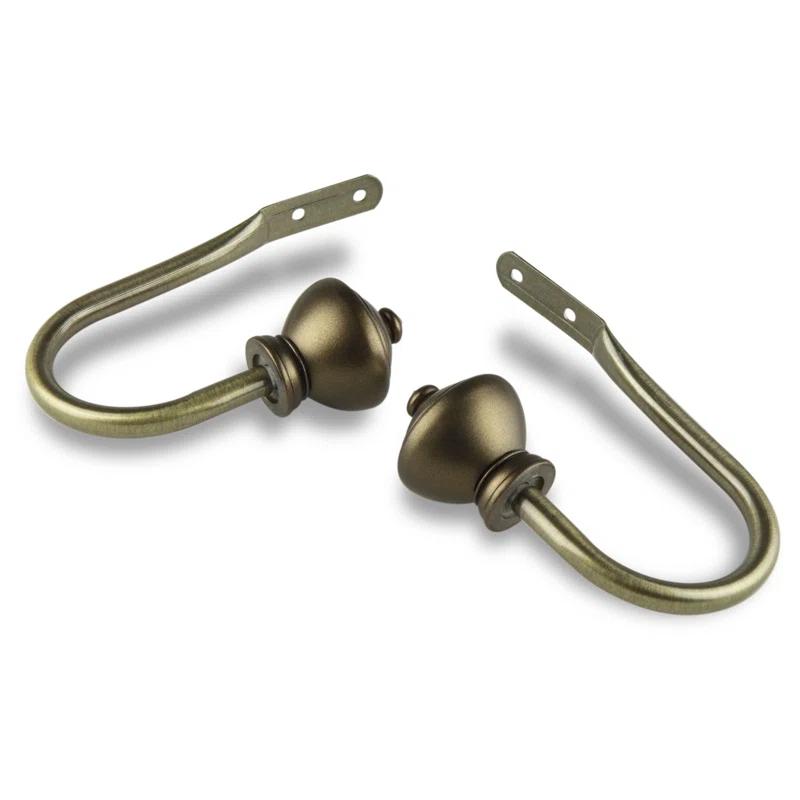 Plewak Steel Curtain Holdback (Set of 2)
