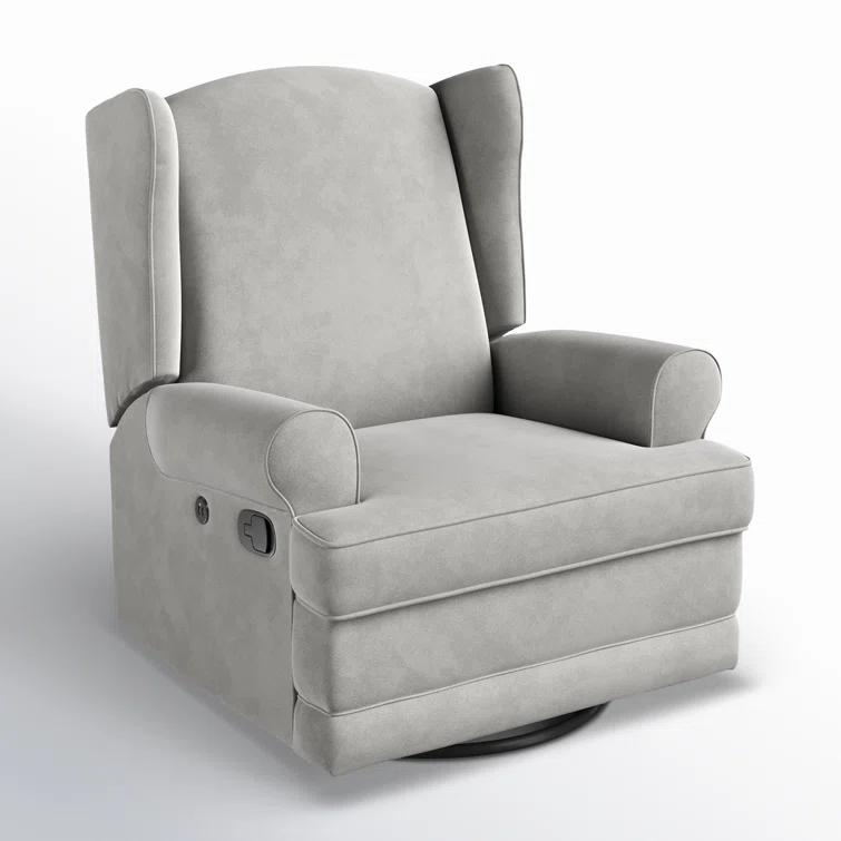 Serenity Swivel Reclining Glider with USB