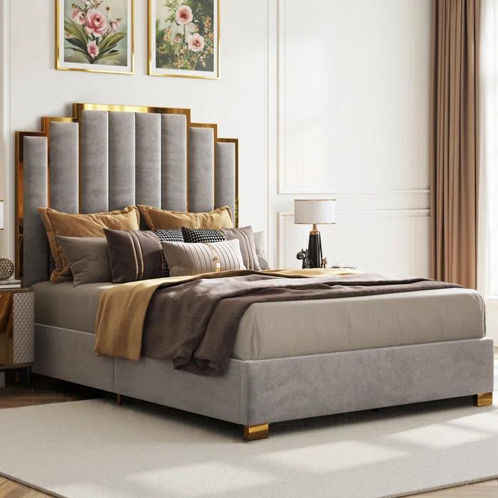Willa Arlo™ Interiors Duncanville Upholstered Platform Bed