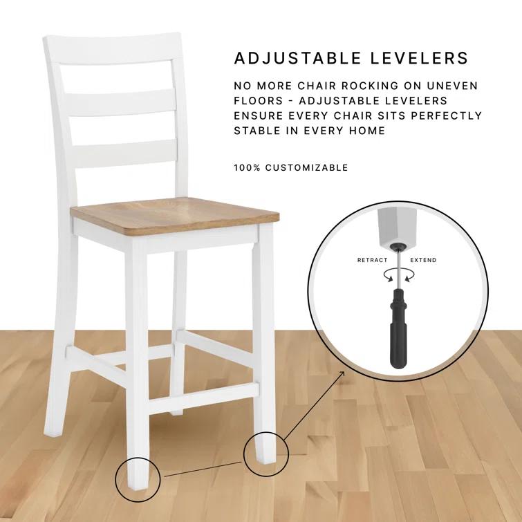 Lark Manor™ Malkin Dining Table With 4 Chairs And Bench, Set Of 6