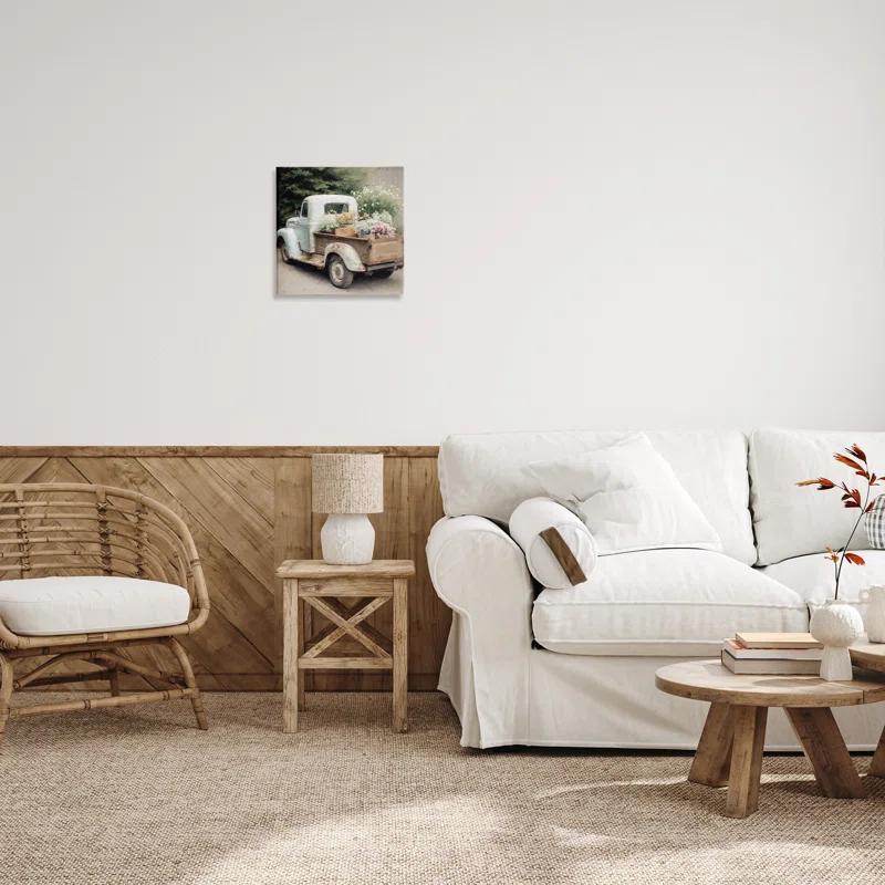 " Country Florals In Truck " by LSR Design Studio