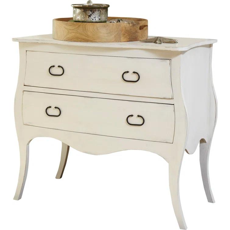 Butler Easterbrook Solid Wood 2 - Drawer Accent Chest & Reviews | Perigold