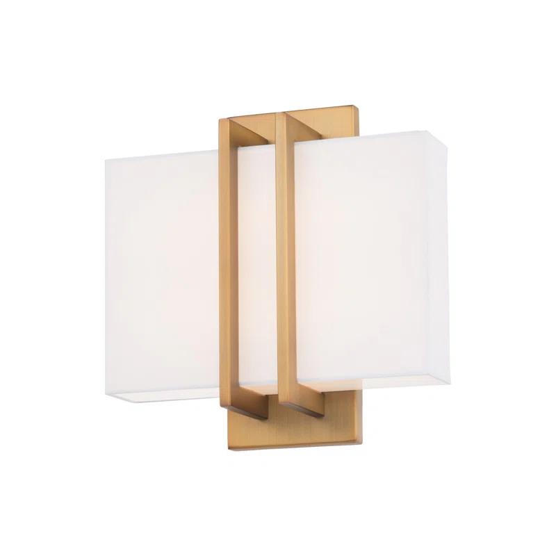 Modern Forms Downton Aluminum LED Flush Mounted Sconce