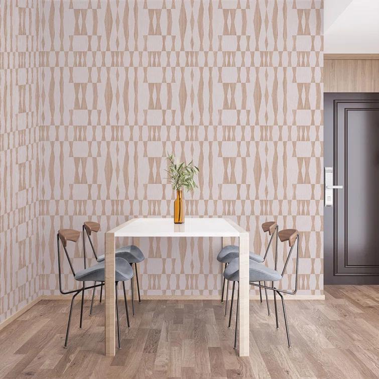 Mirin Peel + Stick Wallpaper - Textured Jute