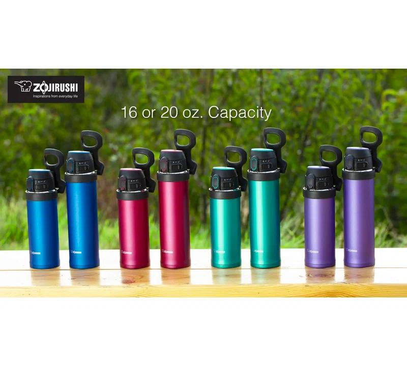 Zojirushi Flip-and-Go Vacuum Insulated Stainless Steel Travel Mug