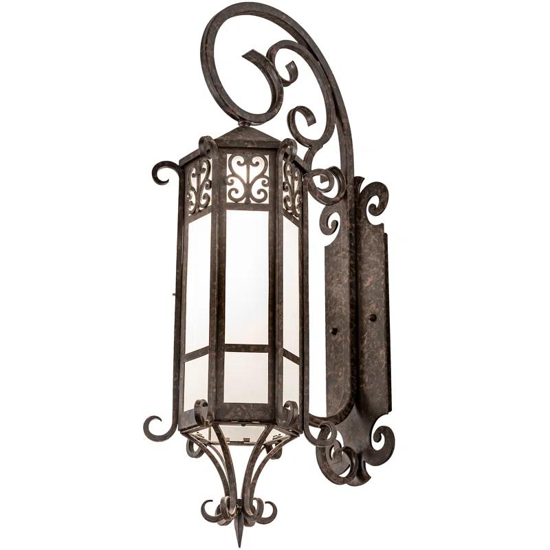 Caprice Steel Armed Sconce