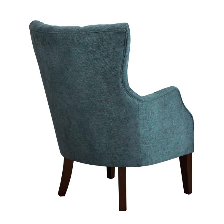 Tufted Wingback Accent Chair