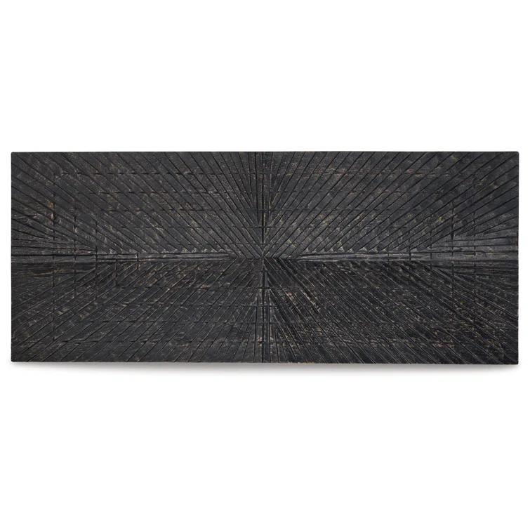 Millwood Pines Aseeb Abstract Wall Decor on Solid Wood