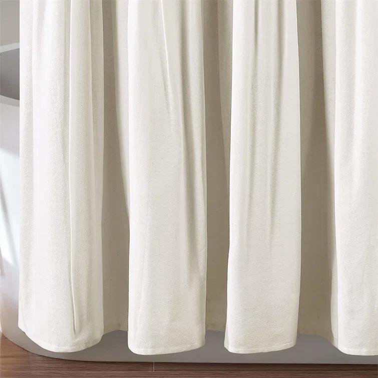 Lush Decor Beckham Shower Curtain