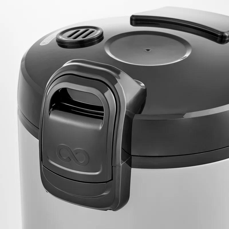 Commercial Rice Cooker 45-Cup Non-Stick Pot 9L 12H Keep Warm