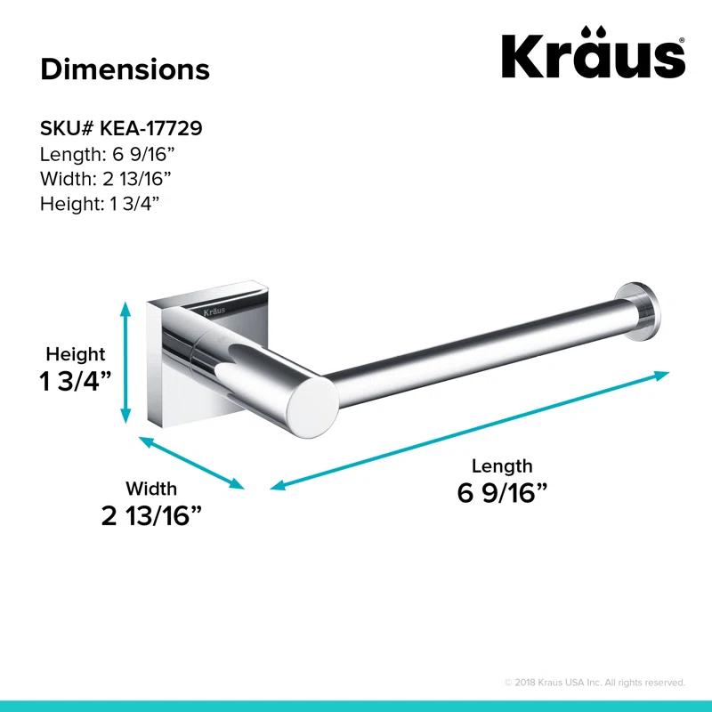 Ventus Bathroom Wall Mount Toilet Paper Holder