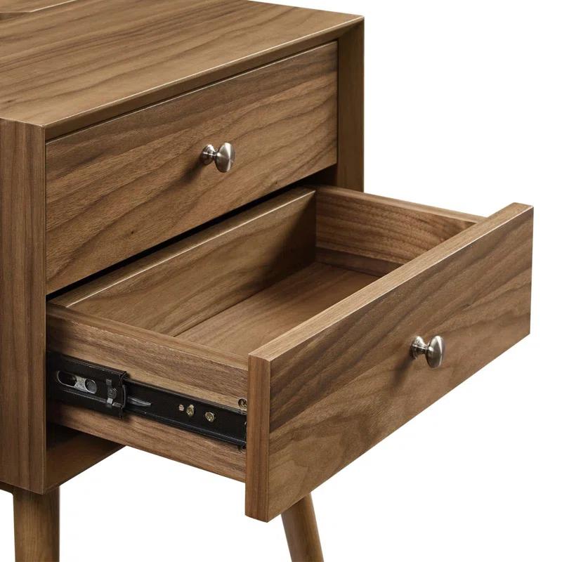 Modway Ember Wood Mid-century Modern Nightstand