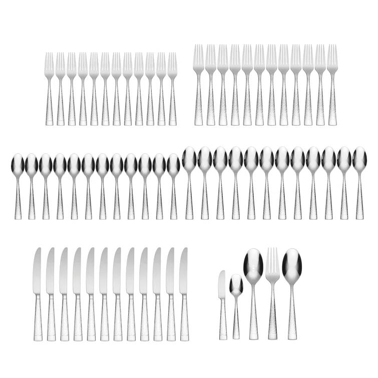Oneida Oneida Sambre 65 Piece Fine Flatware Set, Service For 12