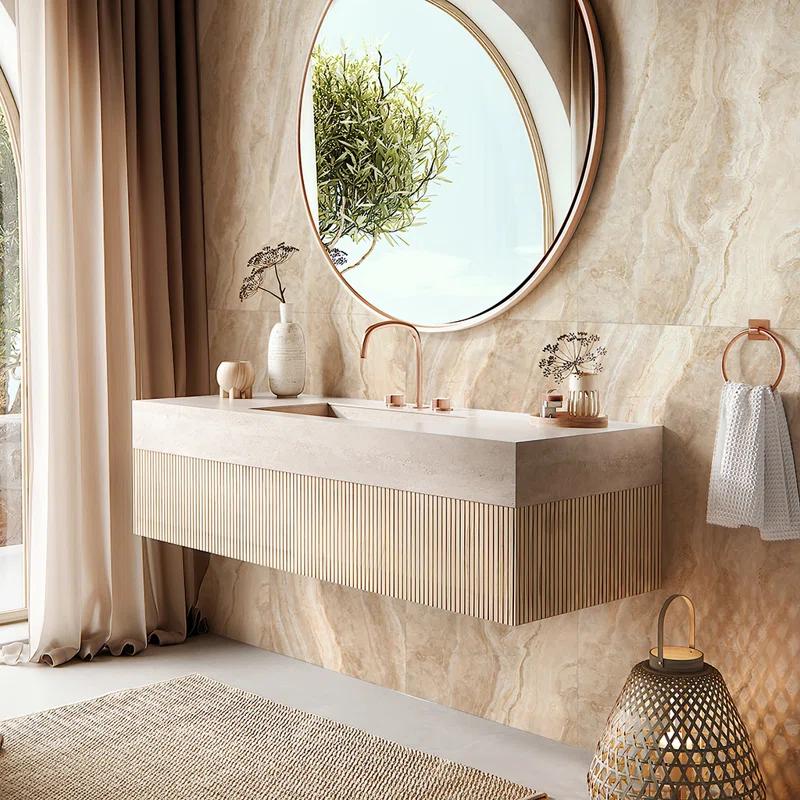 Apollo Tile Splendor 23.62'' W x 47.25'' L Porcelain Singular Tile