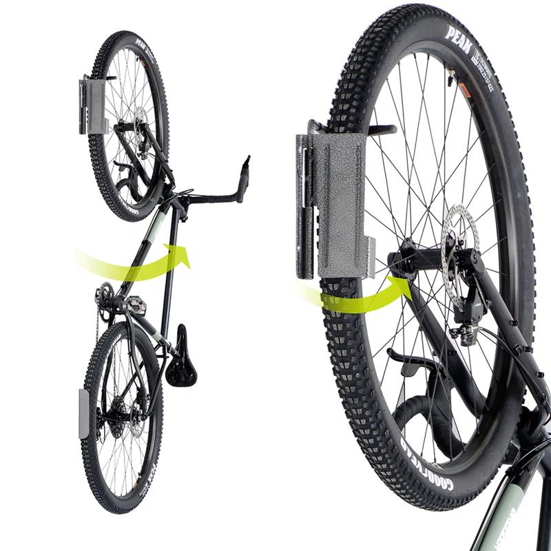 Single Bike Hinge Wall Mount Rack