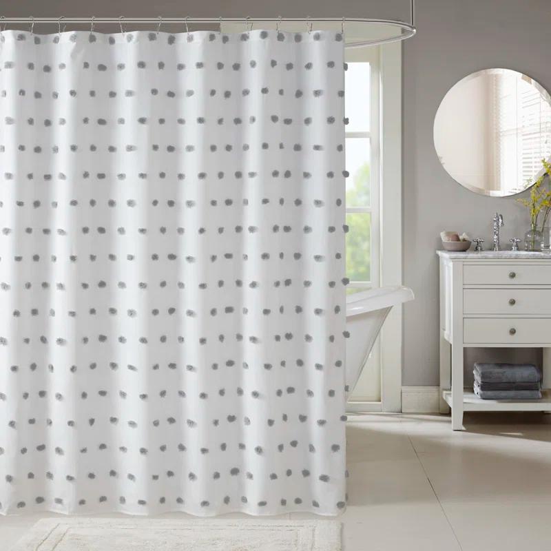 Madison Park Sophie Polka Dots Shower Curtain