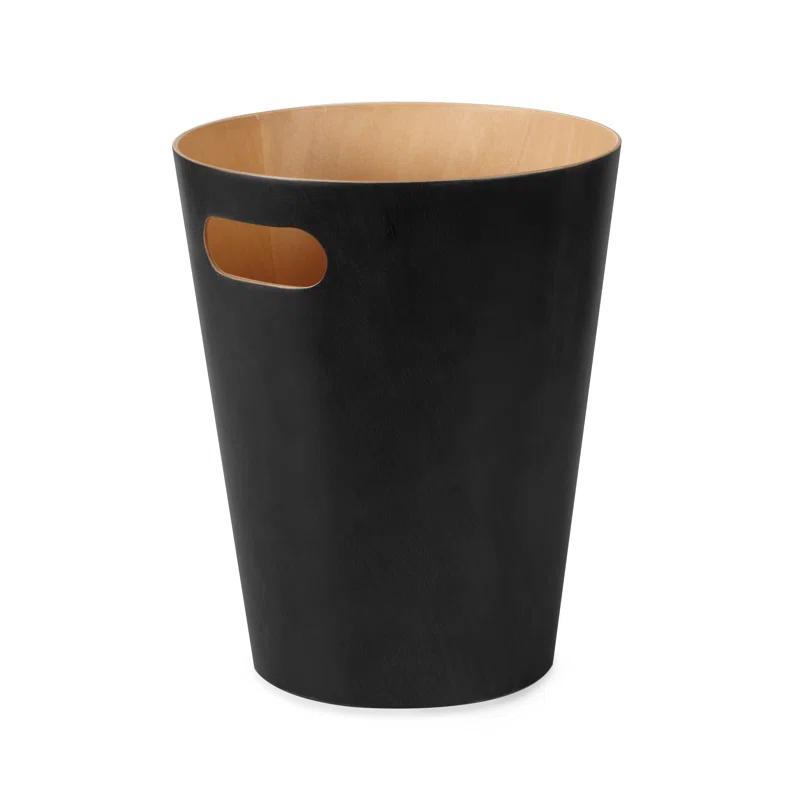 Umbra Woodrow Manufactured Wood Open Waste Basket - 2.25 Gallons