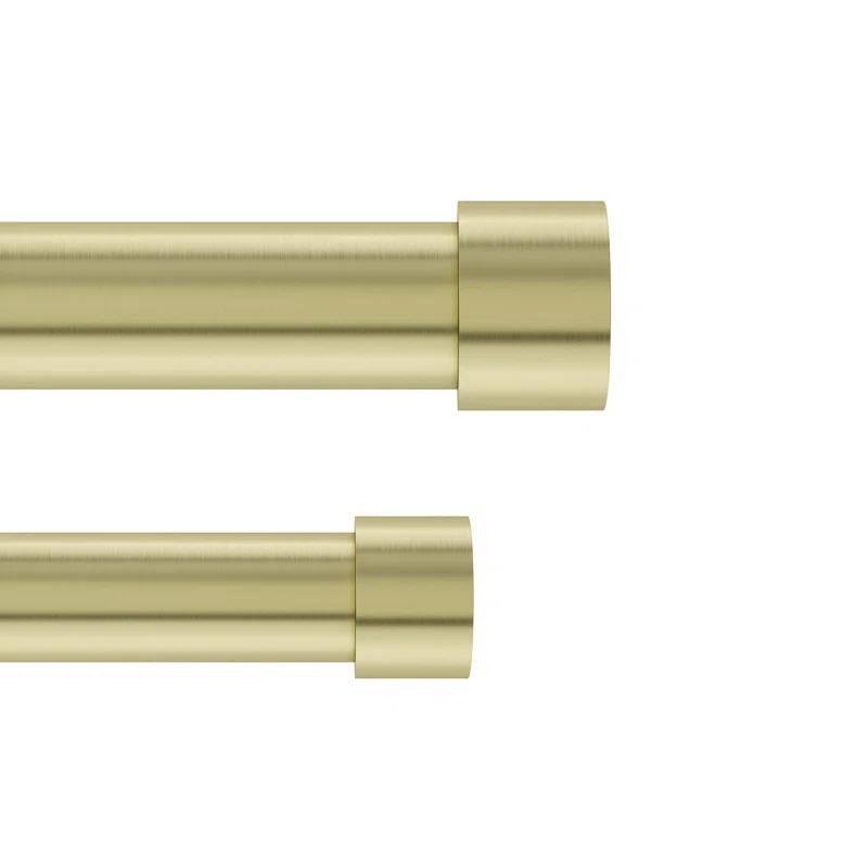 Cappa Drapery Solutions Double Curtain Rod