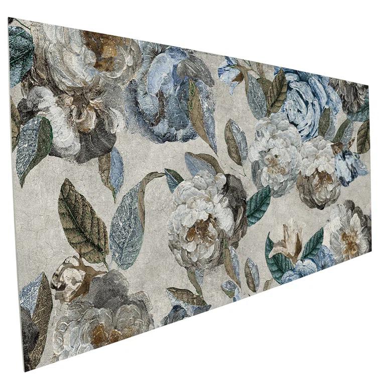 Merola Tile Parete Fiori 24" x 47" Porcelain Natural / Floral Wall & Floor Tile