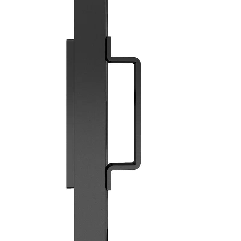 Calhome 84'' Hollow Glass with Installation Hardware Kit Barn Door