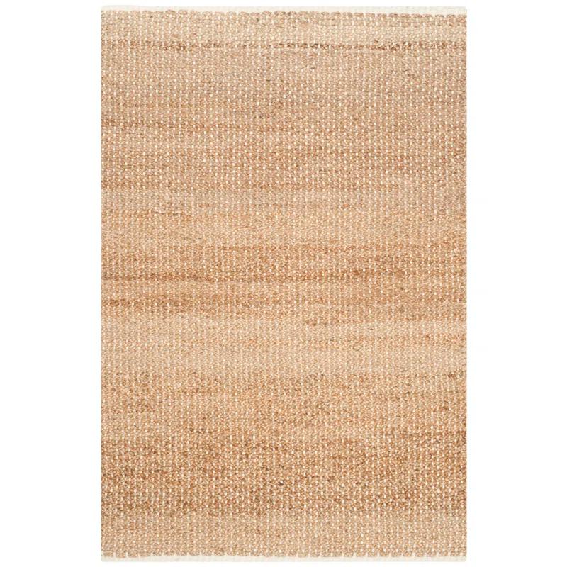 Darby Home Co Natural Fiber Hand Woven Jute Solid Color Rug