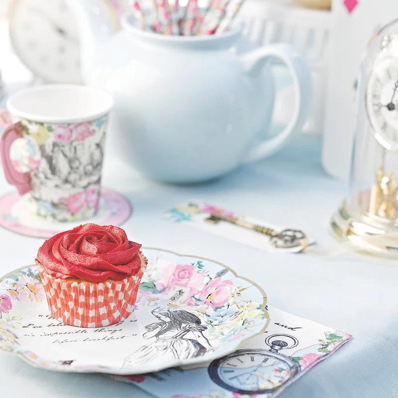 Oriental Trading Company Disposable Paper Dessert Plate