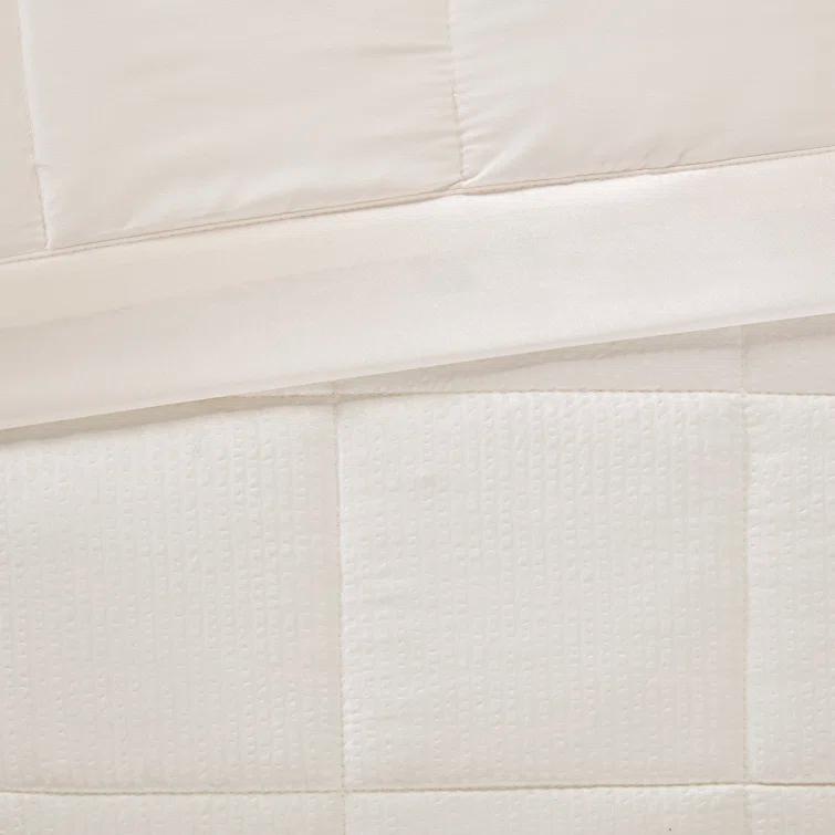 Madison Park Cambria Oversized Down Alternative Blanket with Satin Trim