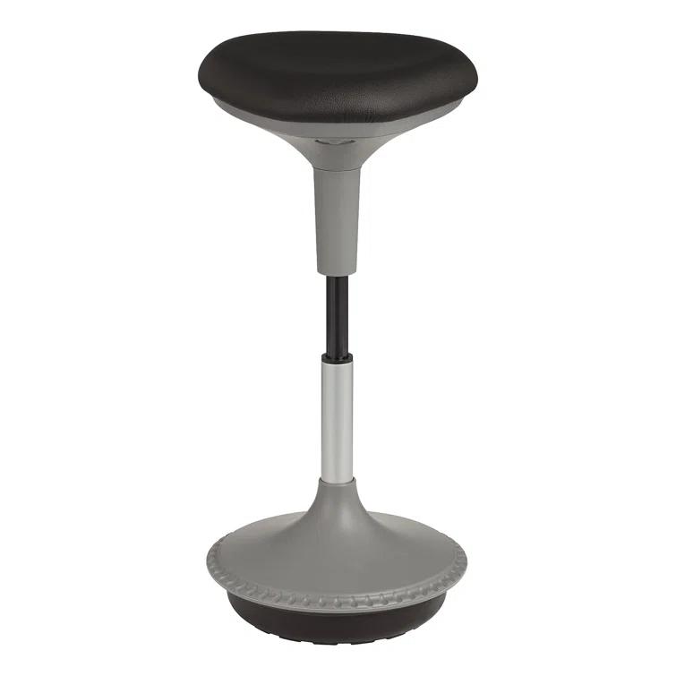 Learniture Adjustable Height Backless Foam-Padded Active Learning Stool