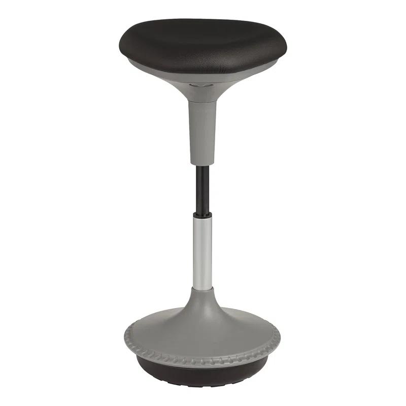 Learniture Adjustable Height Backless Foam-Padded Active Learning Stool